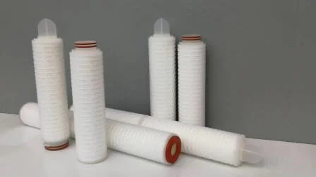 Darlly 0.22 Micron 30 Inch Pes Pleated Filter Cartridge for Wine Filtration Vodka Filtration